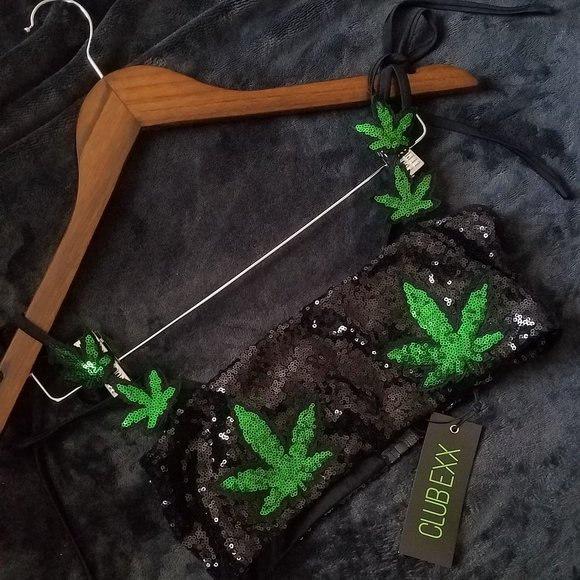 NWT SEQUIN TOP DOLLS KILL CLUB EXX - Picture 1 of 9